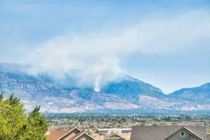 Utah wildfire