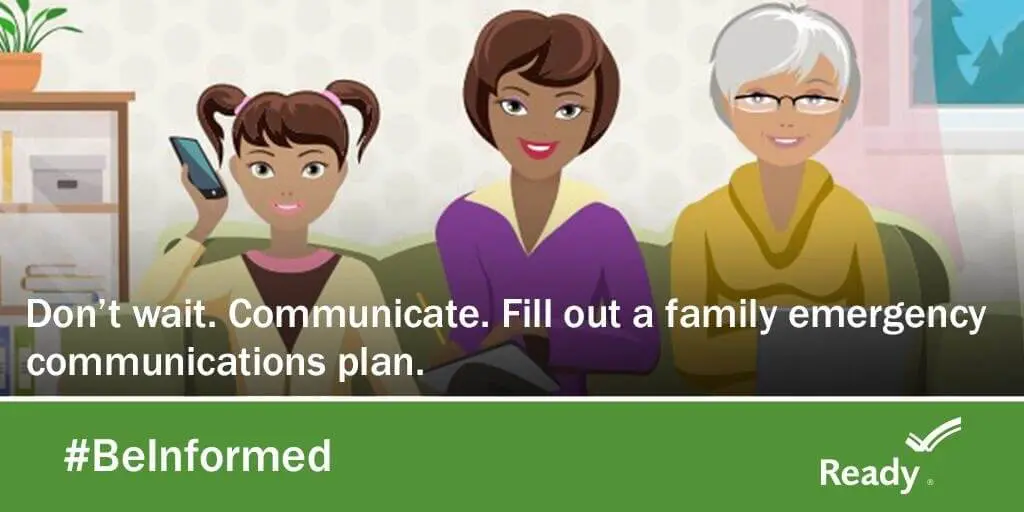 Don't Wait Communicate #BeInformed